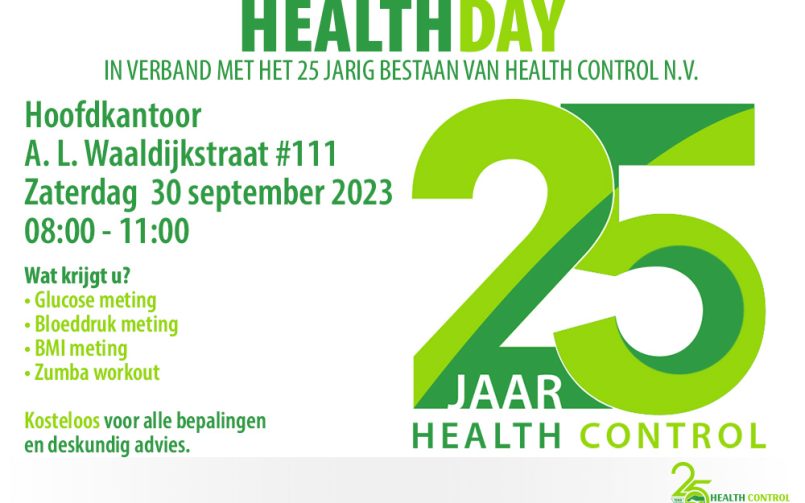 25 Jaar Health Control N.V.