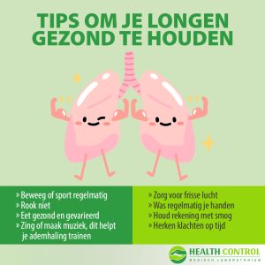 Tips om je longen gezond te houden